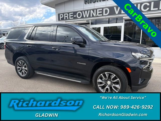 Certified 2021 Chevrolet Tahoe LT w/ LT Signature Package AWD/4WD image 1