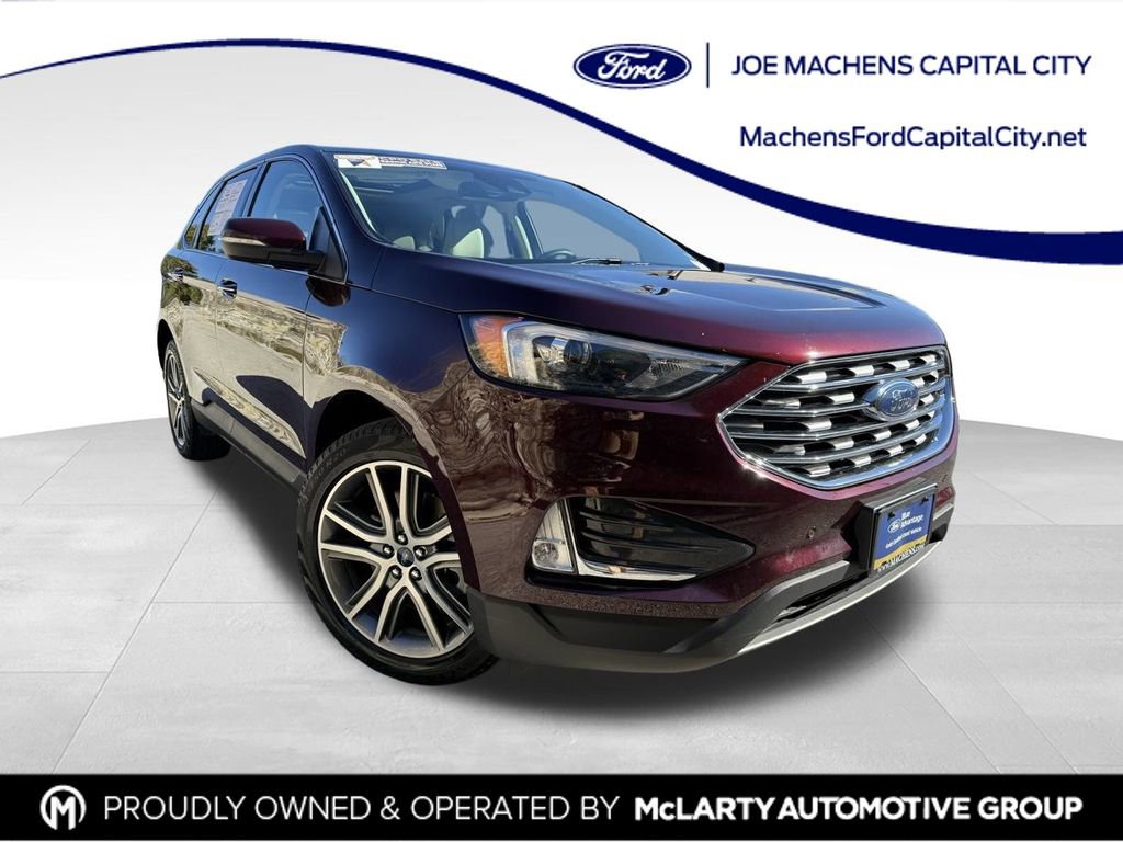 Used 2022 Ford Edge Titanium w/ Class II Trailer Tow Package