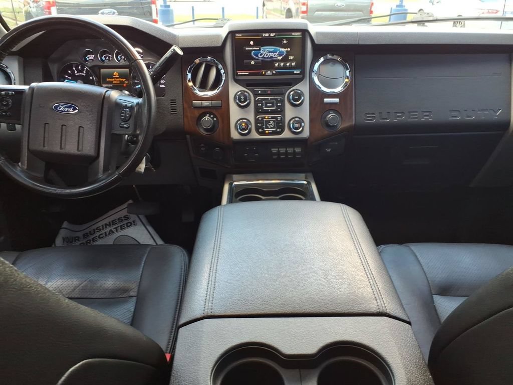 Used 2015 Ford F350 Lariat w/ Lariat Ultimate Package AWD/4WD image 10