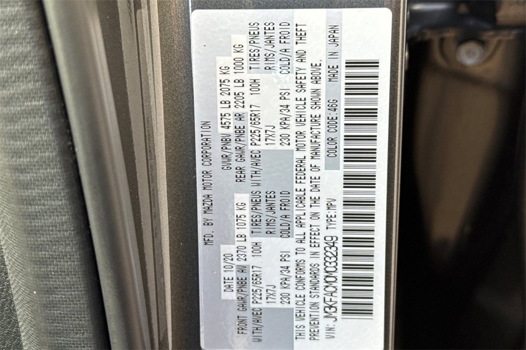 Used 2021 MAZDA CX-5 Touring image 35