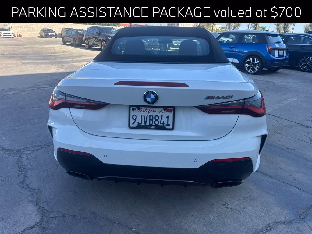 Certified 2023 BMW M440i Convertible w/ Premium Package RWD image 5