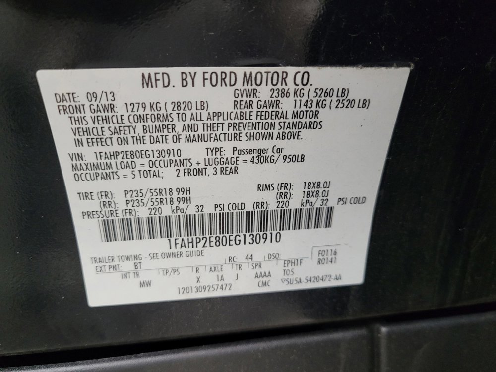 Used 2014 Ford Taurus SEL FWD image 33