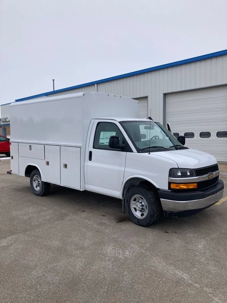 New 2025 Chevrolet Express 3500 w/ Power Convenience Package RWD image 1