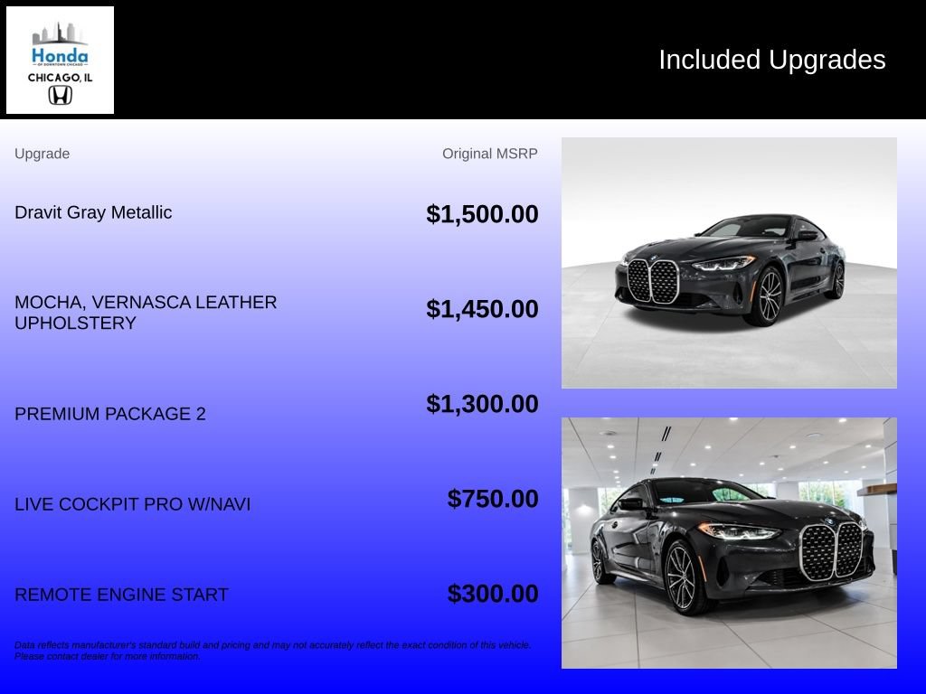 Used 2022 BMW 430i xDrive Coupe w/ Premium Package 2 AWD/4WD image 10