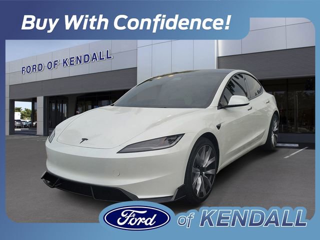 Used 2025 Tesla Model 3 Long Range AWD/4WD image 1