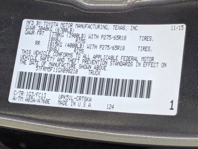 Used 2016 Toyota Tundra SR5 image 24