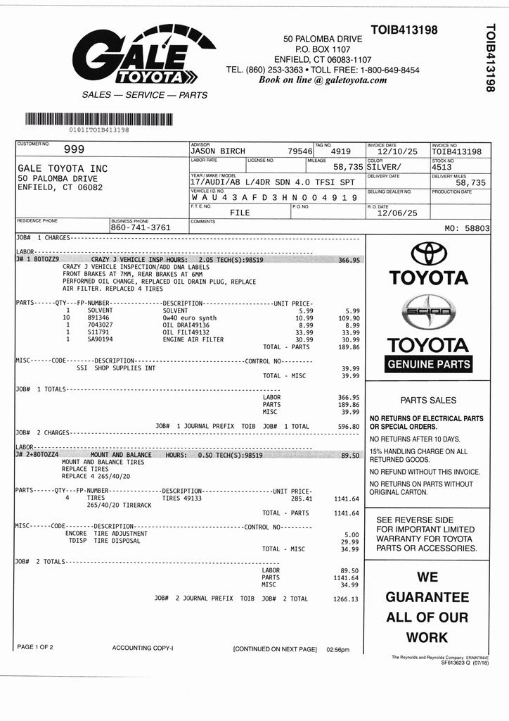 Used 2017 Audi A8 L 4.0T w/ Dynamic Package image 11