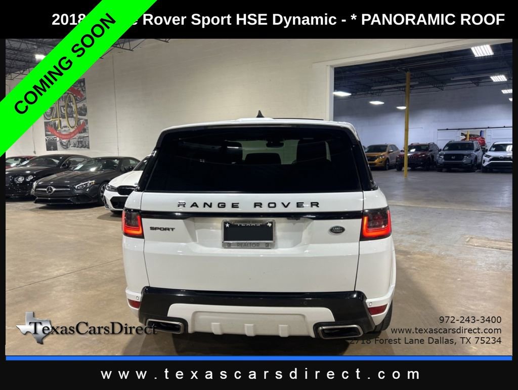 Used 2018 Land Rover Range Rover Sport HSE Dynamic AWD/4WD image 5