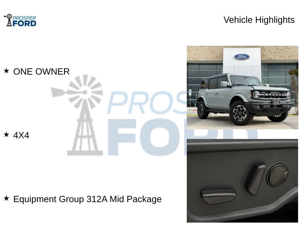Used 2024 Ford Bronco Outer Banks AWD/4WD image 5