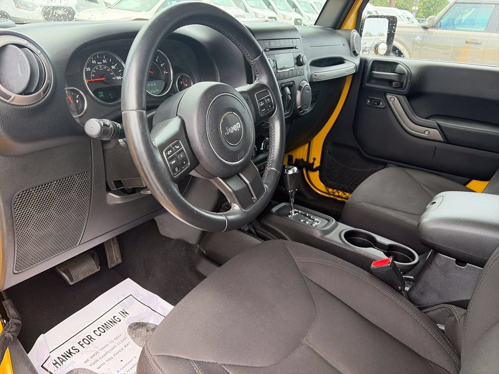 Used 2015 Jeep Wrangler Unlimited Sport w/ Quick Order Package 24S AWD/4WD image 11