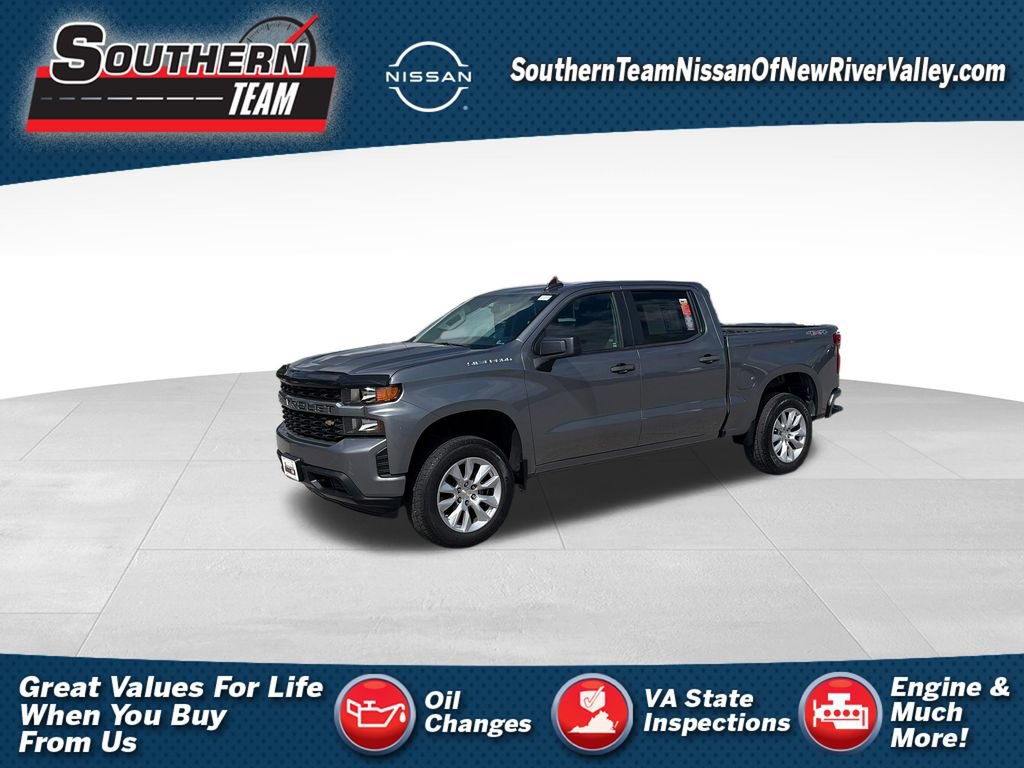 Used 2020 Chevrolet Silverado 1500 Custom w/ Custom Value Package AWD/4WD image 1