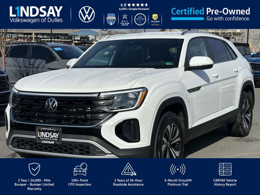 Certified 2025 Volkswagen Atlas Cross Sport SE image 4