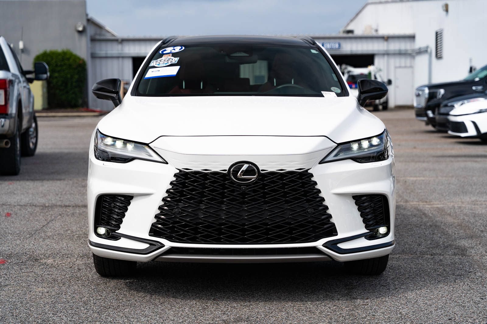 Used 2023 Lexus RX 500h F Sport w/ Cold Area Package AWD/4WD video 2