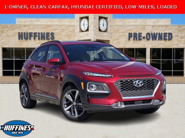 Certified 2020 Hyundai Kona Ultimate