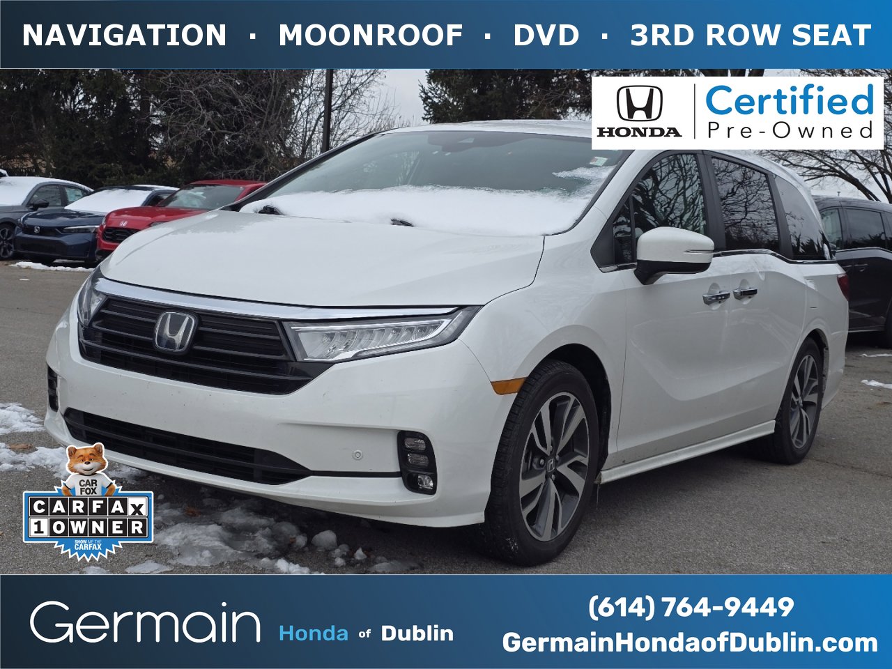 Certified 2023 Honda Odyssey Touring