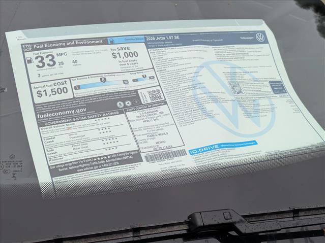 New 2026 Volkswagen Jetta SE FWD image 17