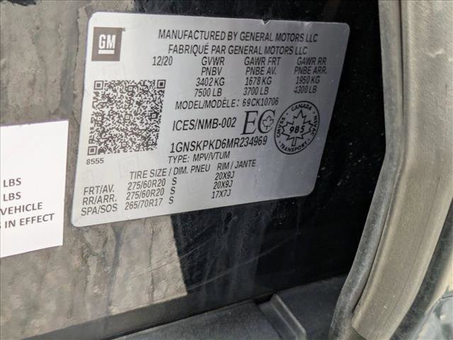 Used 2021 Chevrolet Tahoe Z71 w/ Z71 Off-Road Package image 30