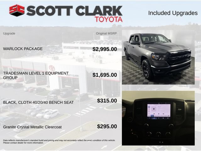 Used 2023 RAM 1500 Tradesman w/ Warlock PACKAGE AWD/4WD image 8