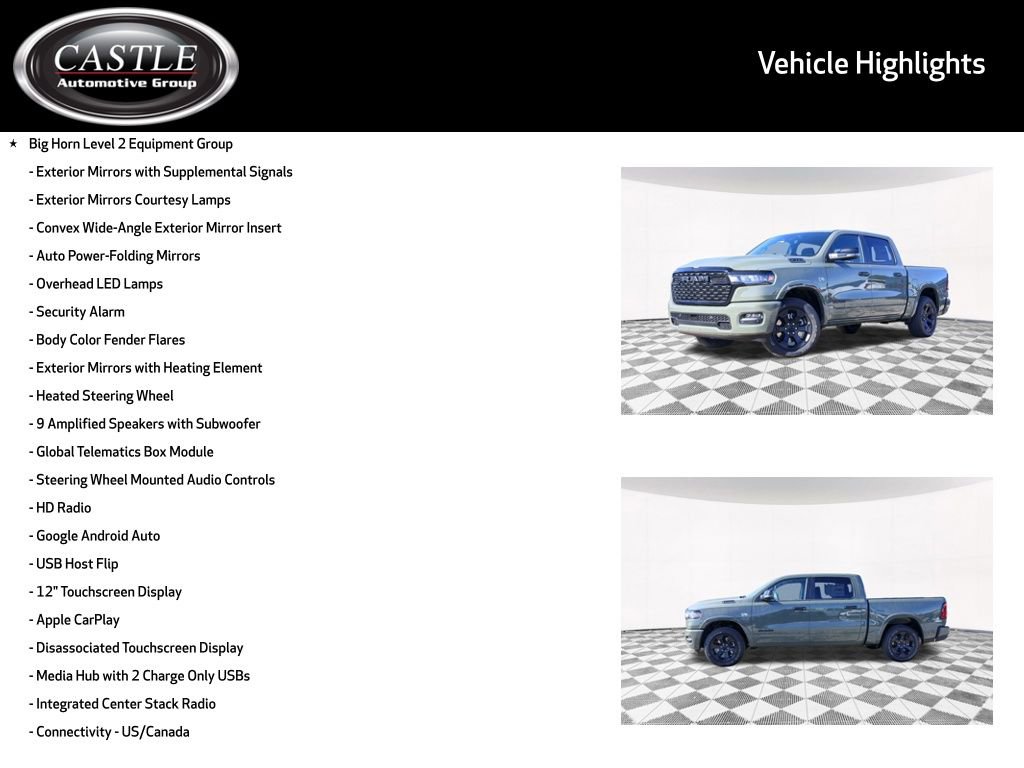New 2026 RAM 1500 4x4 Crew Cab image 6