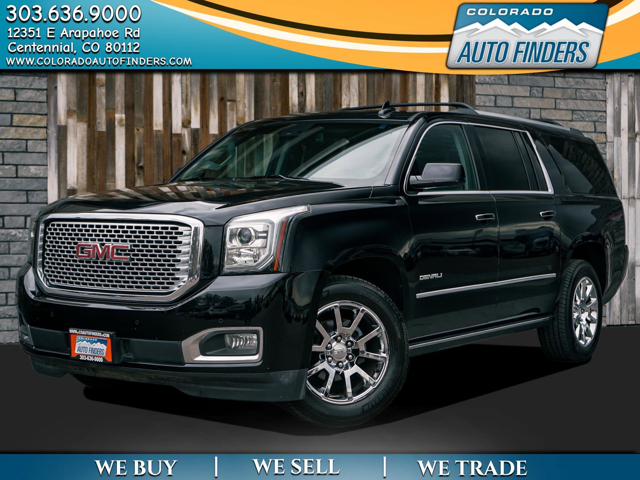 Used 2017 GMC Yukon XL Denali w/ Open Road Package