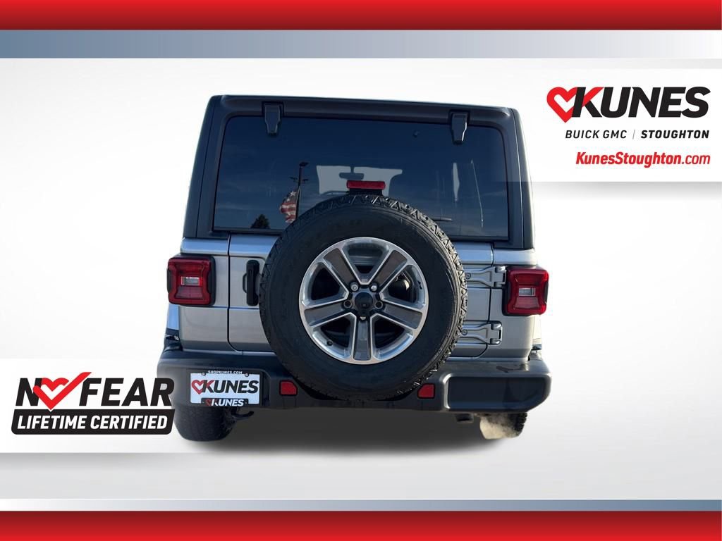 Used 2021 Jeep Wrangler Unlimited Sahara w/ Uconnect 4C Nav & Sound Group image 10