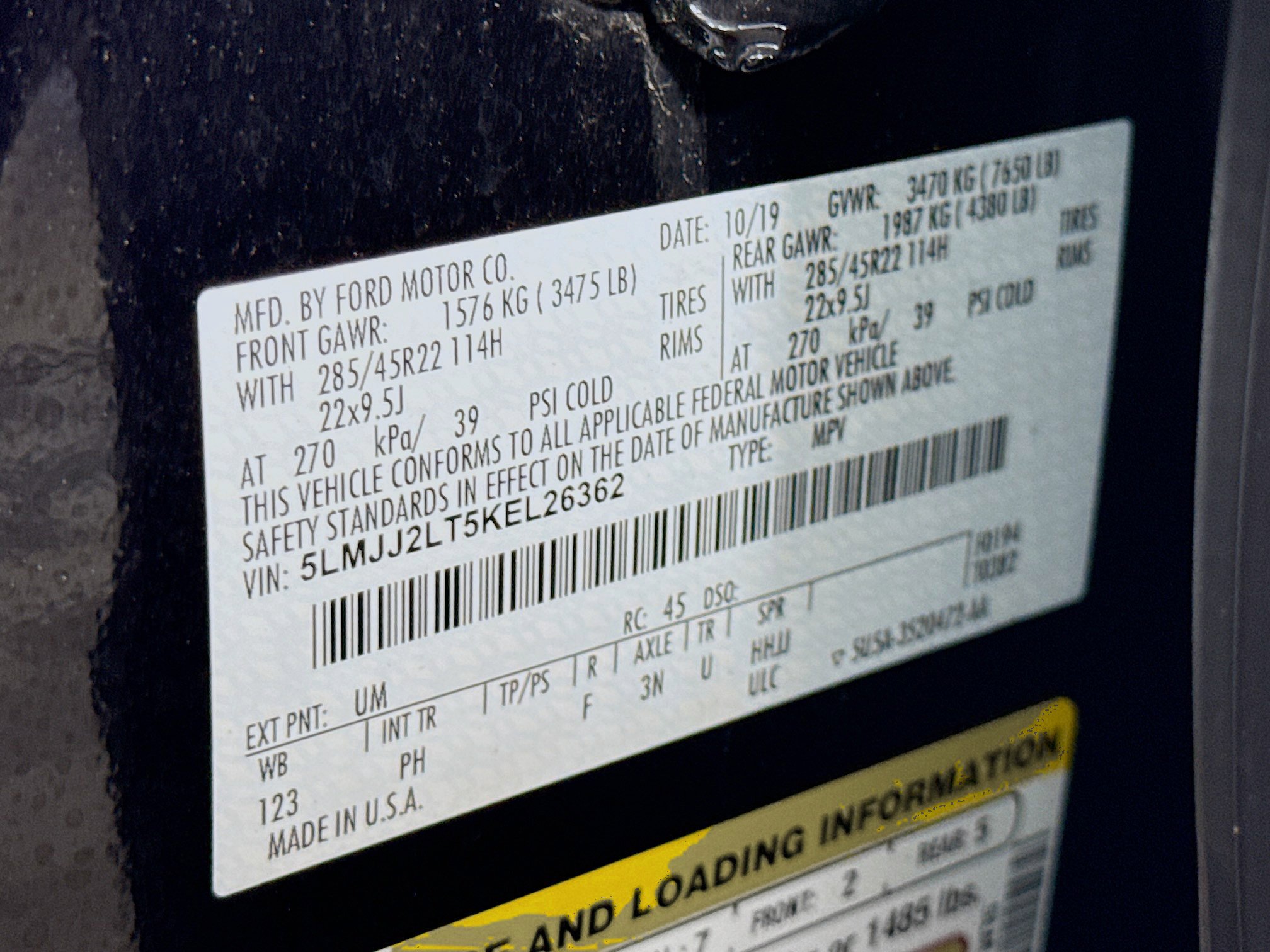 Used 2019 Lincoln Navigator Reserve AWD/4WD image 33