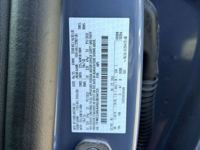 Used 2025 Ford Escape ST-Line Select AWD/4WD image 25