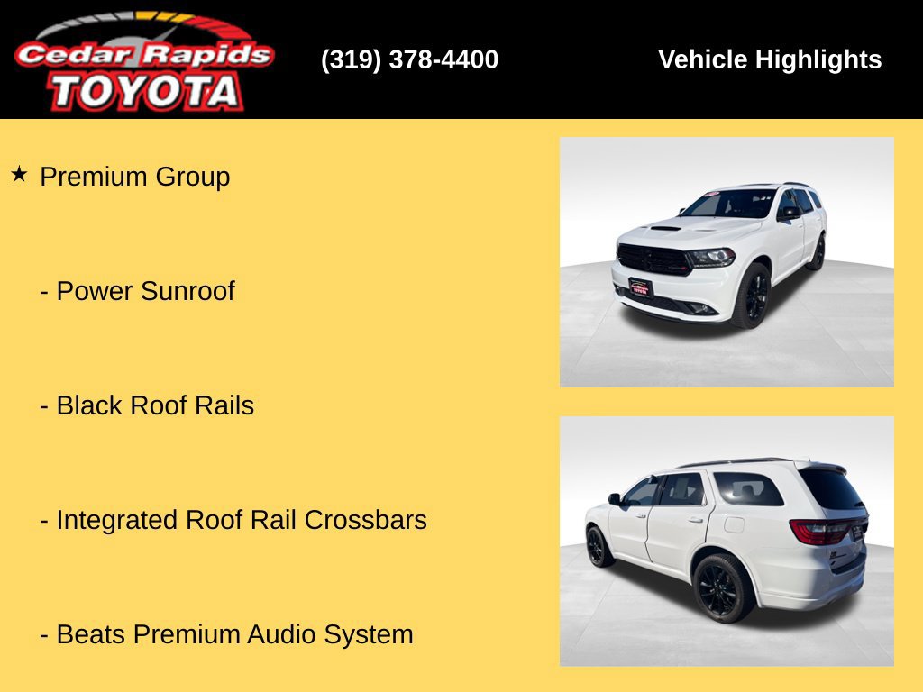 Used 2018 Dodge Durango GT w/ Premium Group AWD/4WD image 27