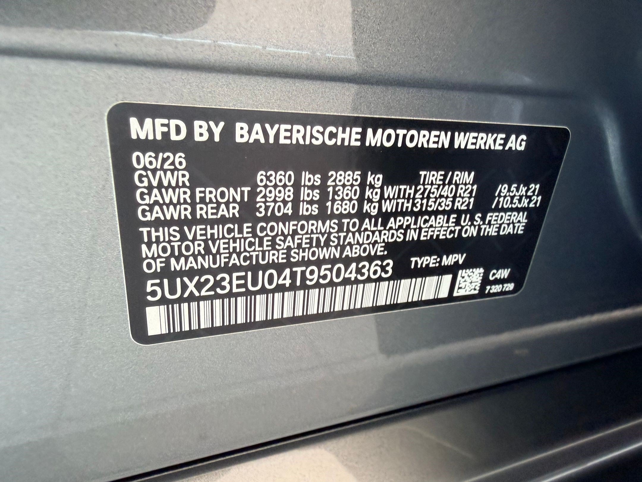 New 2026 BMW X5 xDrive40i w/ M Sport Package AWD/4WD image 19