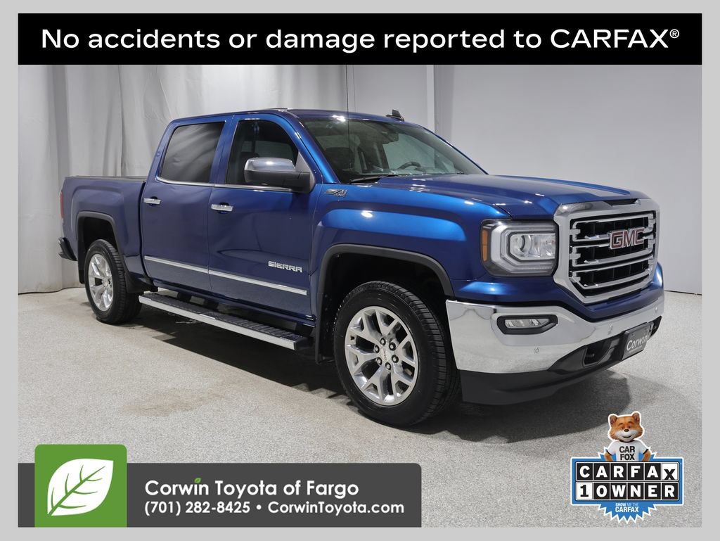 Used 2018 GMC Sierra 1500 SLT w/ SLT Premium Package AWD/4WD image 1