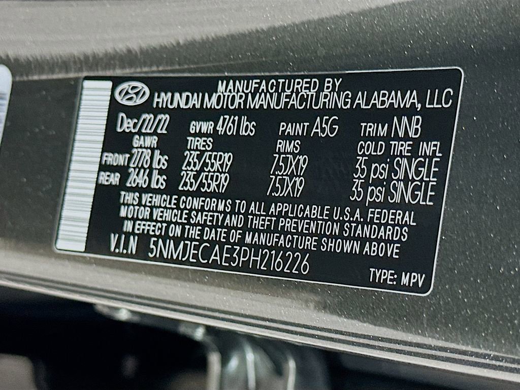 Certified 2023 Hyundai Tucson Limited AWD/4WD image 32