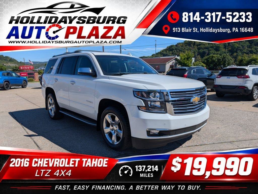 Used 2016 Chevrolet Tahoe LTZ AWD/4WD image 1