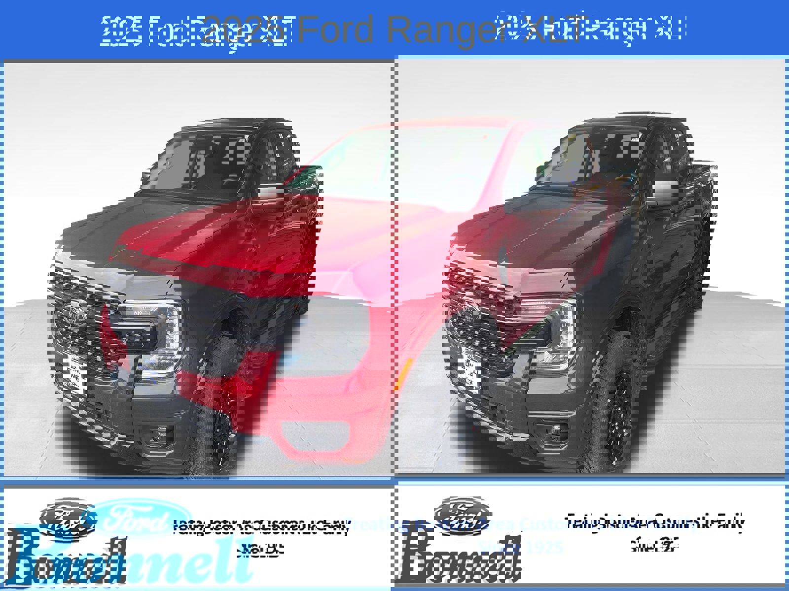 New 2025 Ford Ranger XLT w/ Black Appearance Package image 1