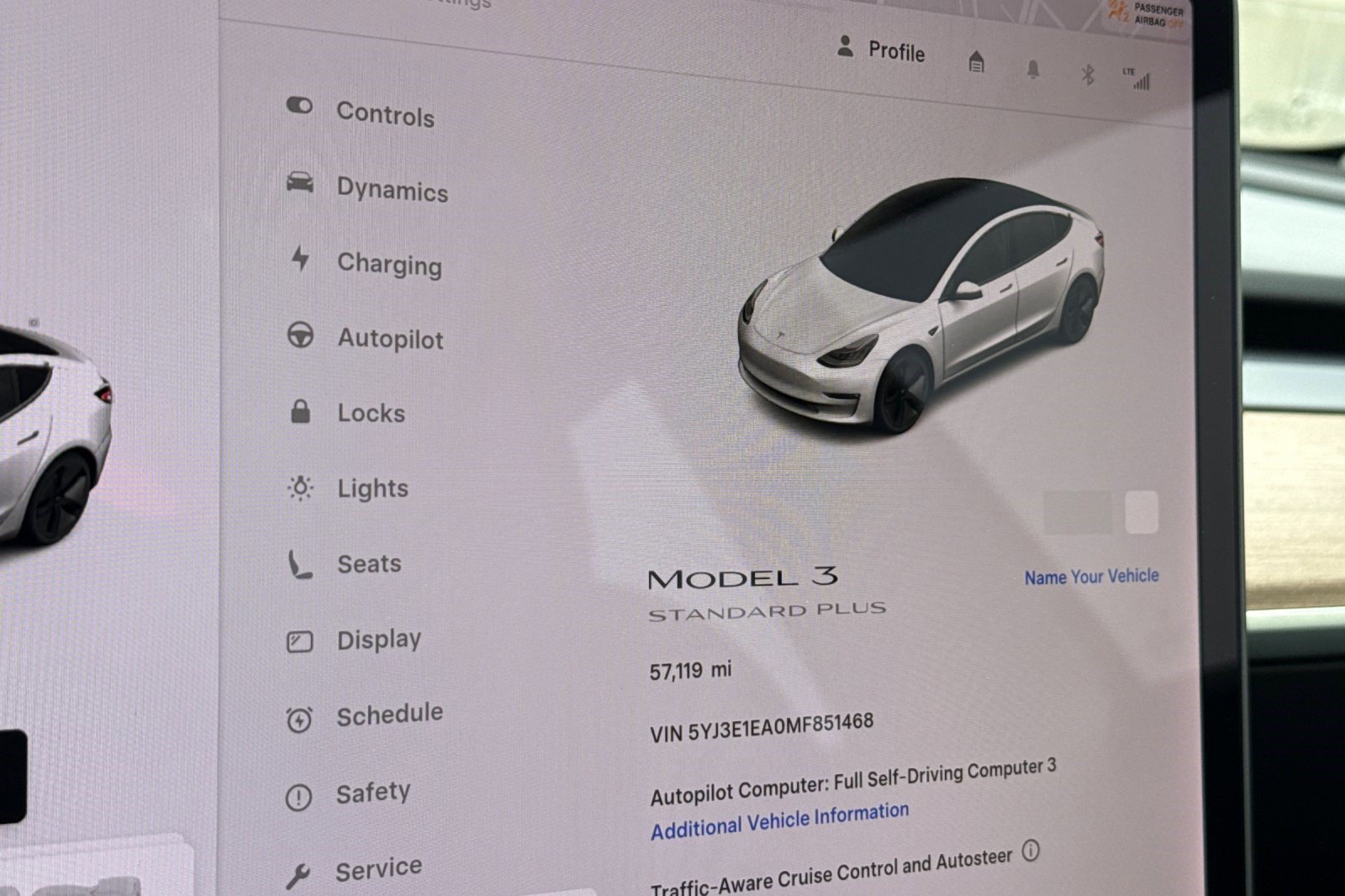 Used 2021 Tesla Model 3 Standard Range Plus RWD image 19