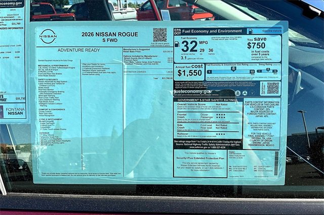 New 2026 Nissan Rogue S image 13