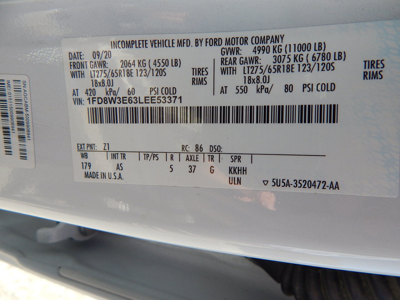 Used 2020 Ford F350 XL w/ Power Equipment Group RWD image 30