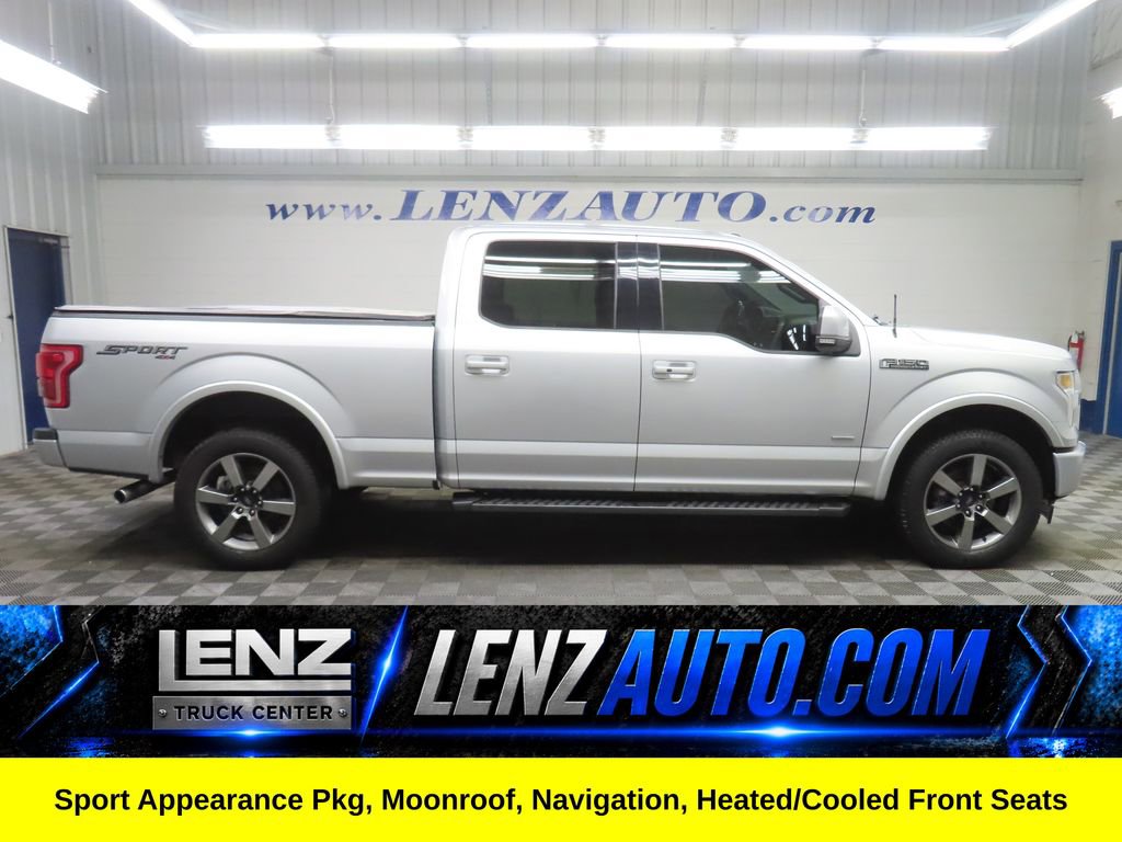 Used 2017 Ford F150 Lariat w/ Equipment Group 501A Mid AWD/4WD image 1