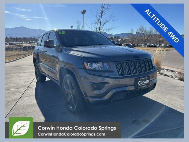 Used 2015 Jeep Grand Cherokee Altitude 360° Tour
