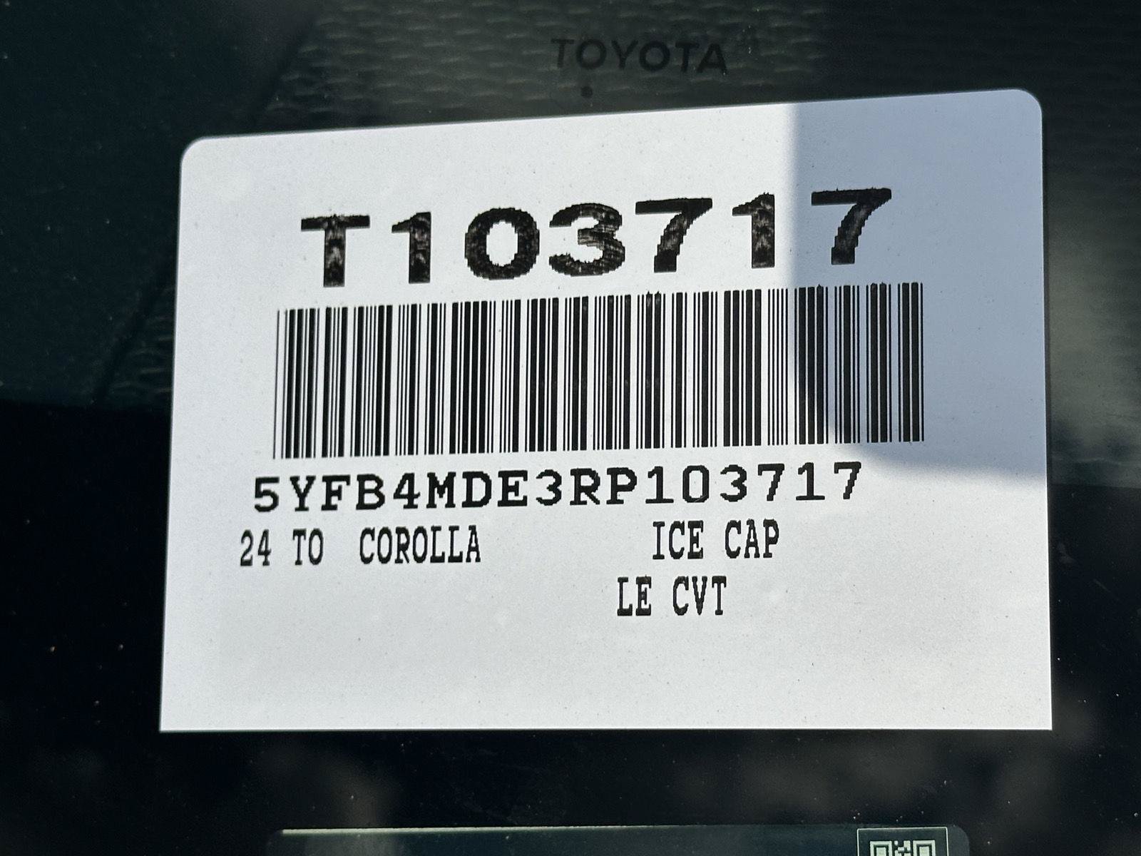 Used 2024 Toyota Corolla LE FWD image 15