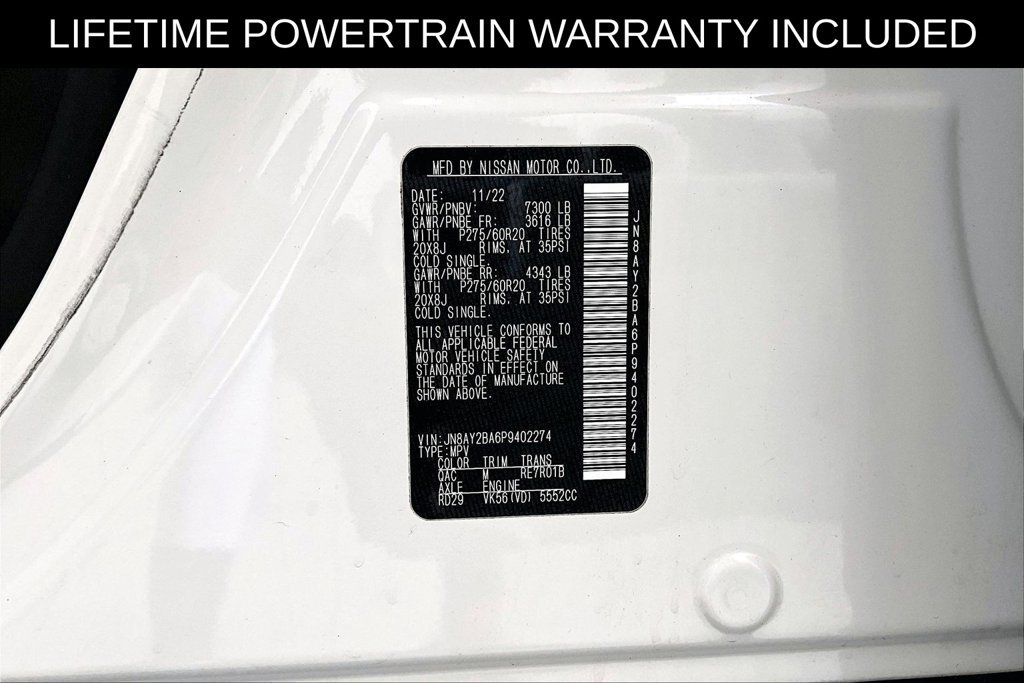 Used 2023 Nissan Armada SL w/ Captain's Chairs Package RWD image 44