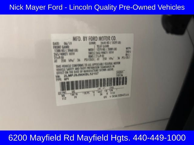 Used 2019 Lincoln Nautilus Black Label image 27