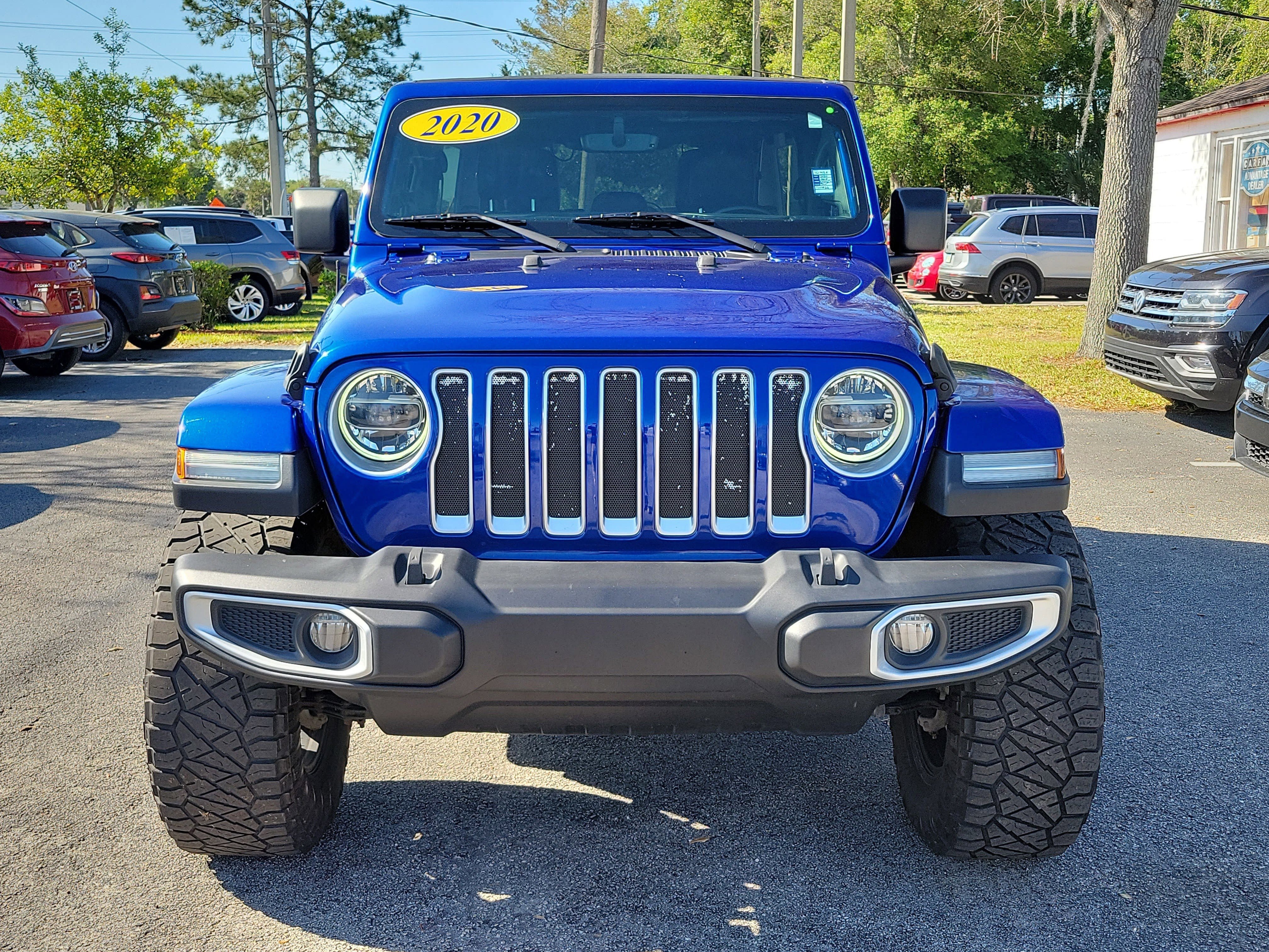 Used 2020 Jeep Wrangler Unlimited Sahara AWD/4WD image 2