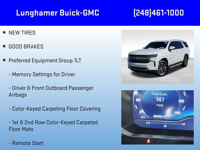 Used 2022 Chevrolet Tahoe LT AWD/4WD image 6