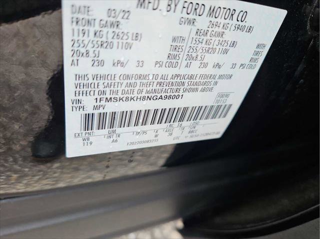 Used 2022 Ford Explorer ST-Line w/ Class IV Trailer Tow Package AWD/4WD image 40