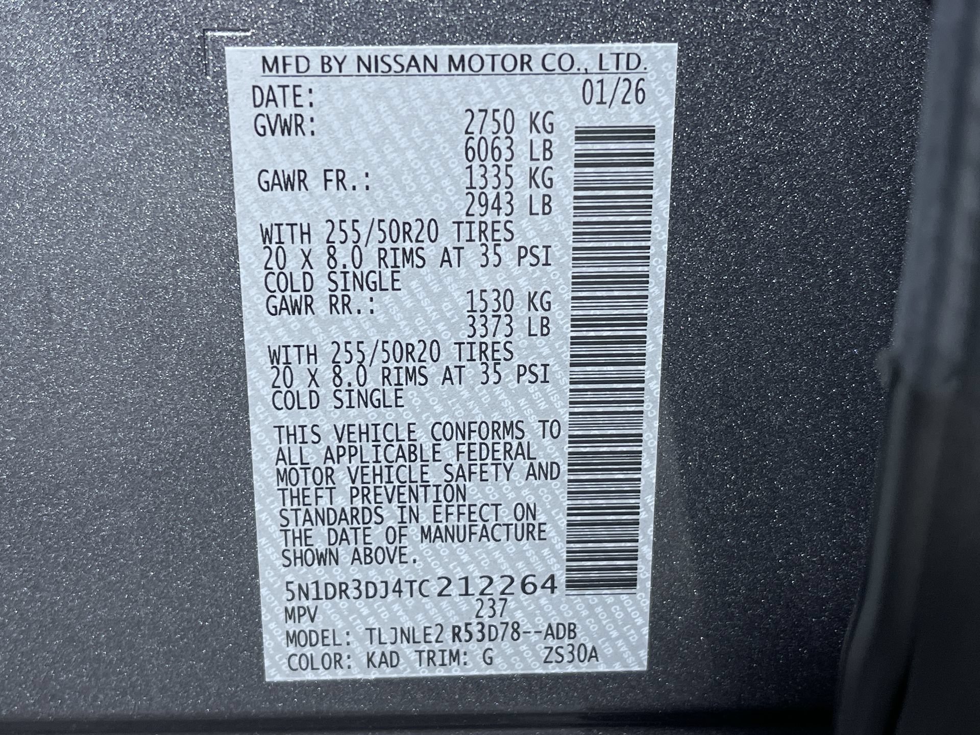 New 2026 Nissan Pathfinder Platinum w/ Cargo Package AWD/4WD image 12
