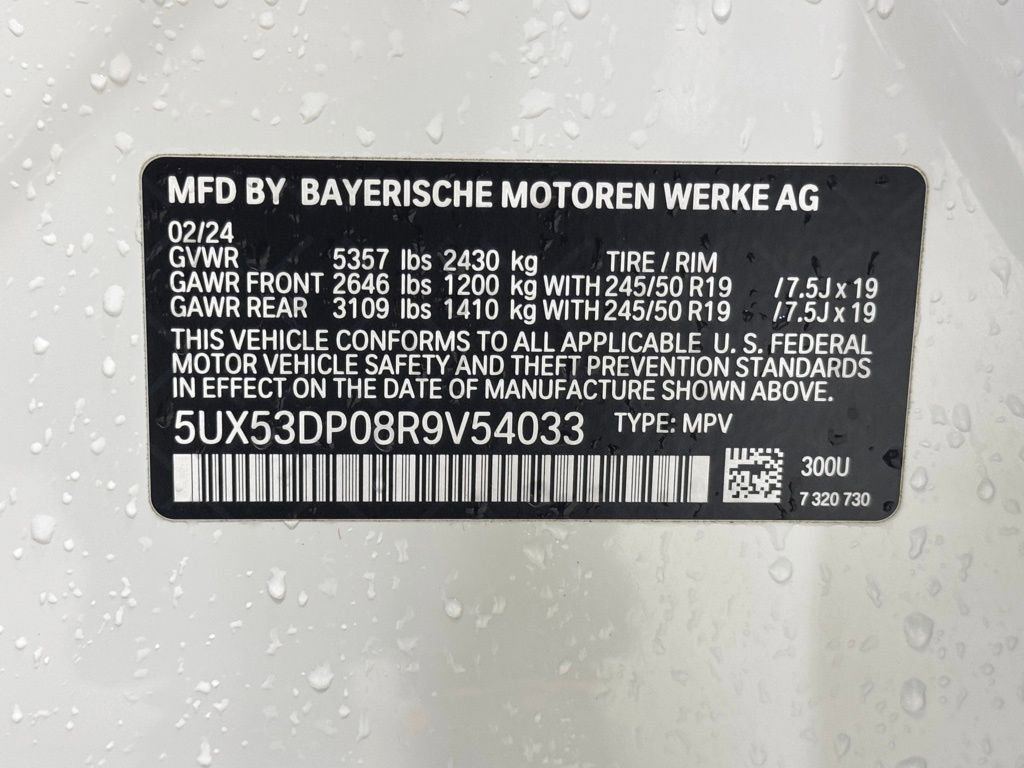 Certified 2024 BMW X3 xDrive30i w/ Premium Package image 34