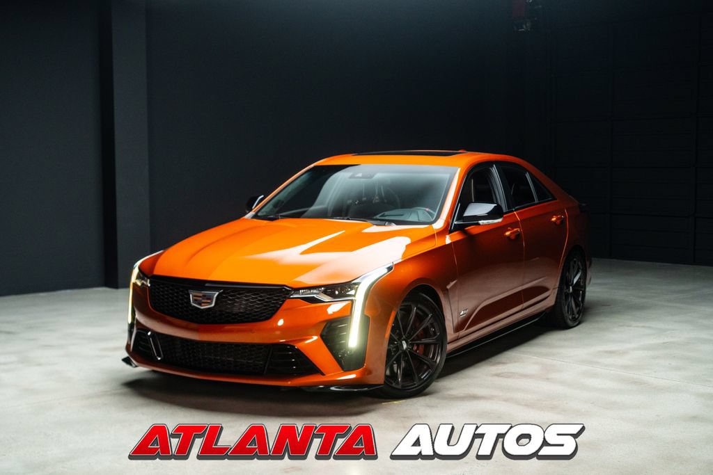 Used 2023 Cadillac CT4 V Blackwing w/ Driver Assist Package RWD image 1