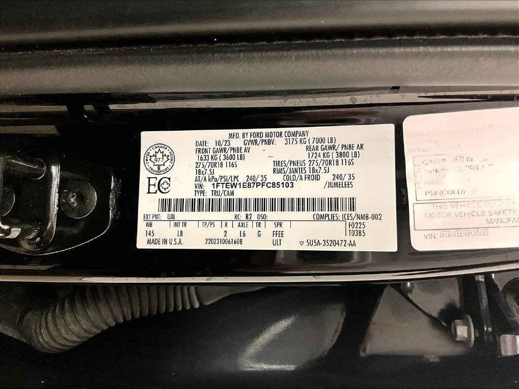 Used 2023 Ford F150 Tremor AWD/4WD image 20