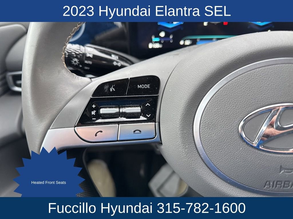 Certified 2023 Hyundai Elantra SEL w/ Convenience Package image 15