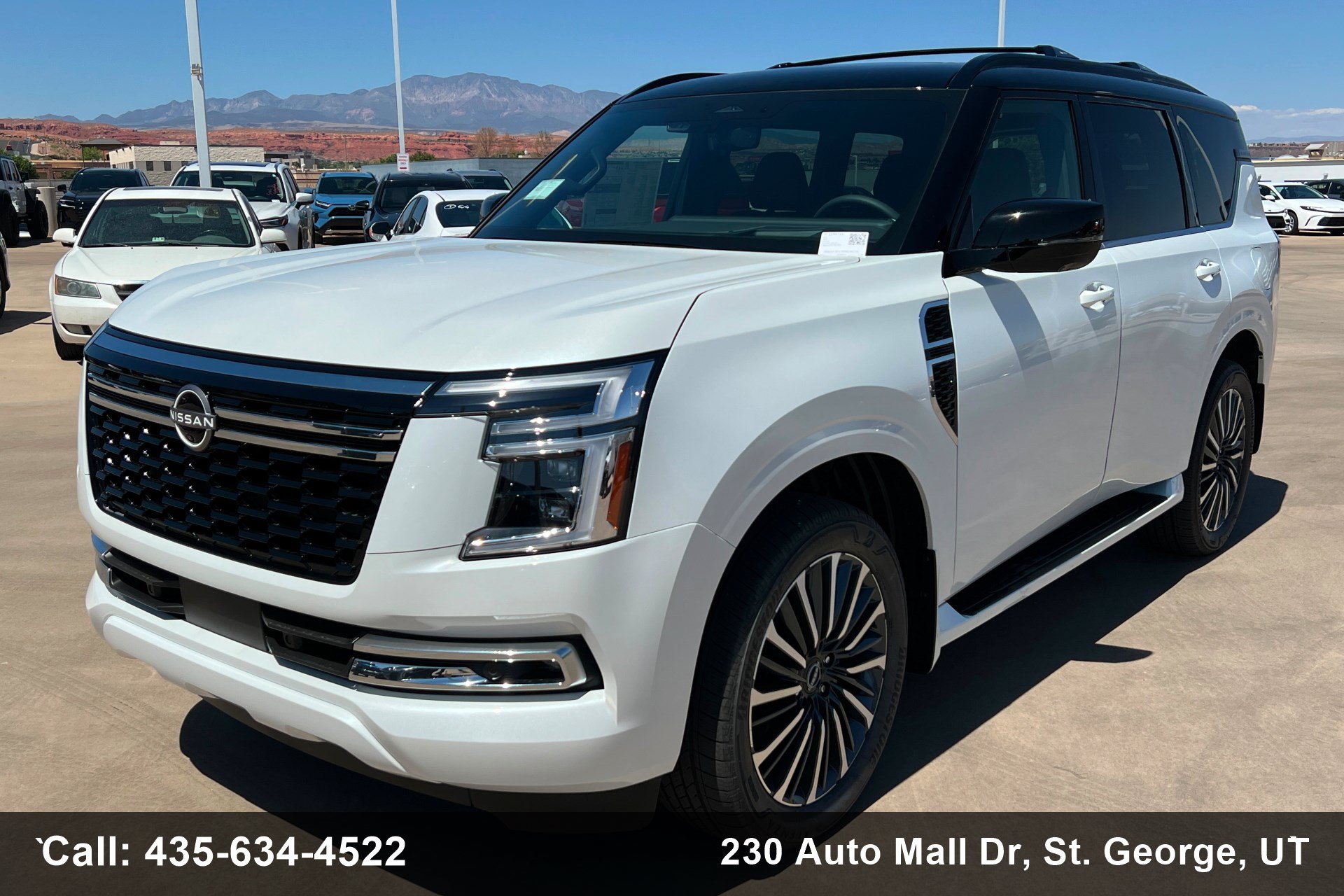 New 2026 Nissan Armada Platinum Reserve w/ Accent Package